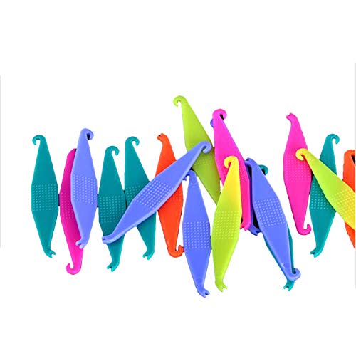 SUPVOX Bandas Elásticos de Goma para Ortodoncia 10pcs (Color Clasificado)