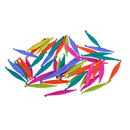 SUPVOX Bandas Elásticos de Goma para Ortodoncia 10pcs (Color Clasificado)