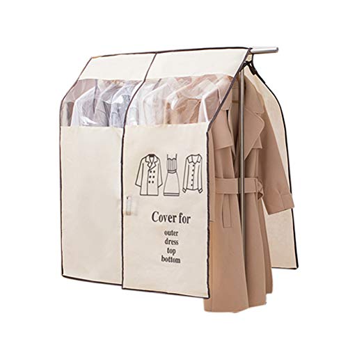 Surenhap Funda Protectora para Ropa, Perchero, 90 x 110 cm, Transpirable, para Colgar del Hombro