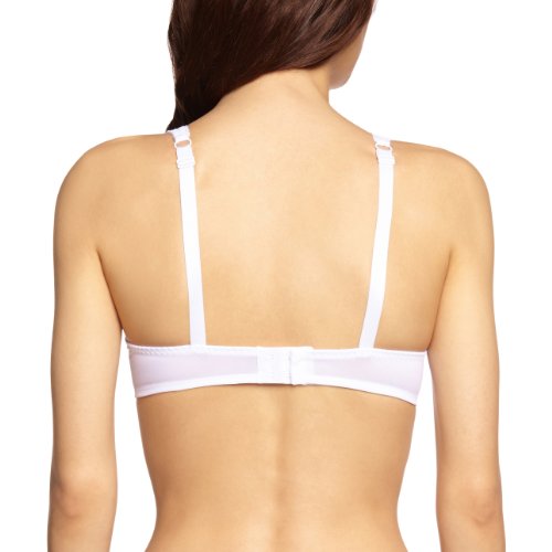 Susa Damen BH (Push-up) 7592 Sujetador, Blanco (3), 85A para Mujer