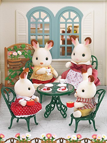 Sylvanian Families - 4507 - Set mesa y sillas de jardín