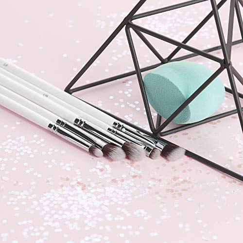 T4B ILU Got My Eyes On You Set De 6 Accesorios De Maquillaje Profesional Incluye 5 Pinceles Para Aplicar Sombras Y Delineado De Ojos Con Esponja De Maquillaje Turquesa