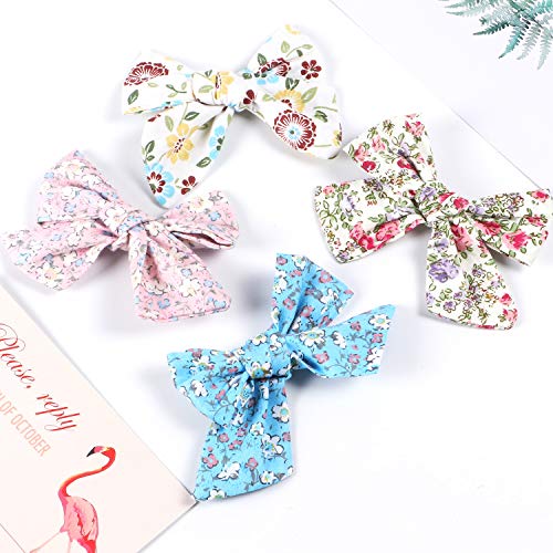 Tacobear 16 Piezas Lazos para el Pelo Niñas Nudo Pinzas Pelo Arco de Pelo Cintas Pelo Accesorios para Cabello para niñas