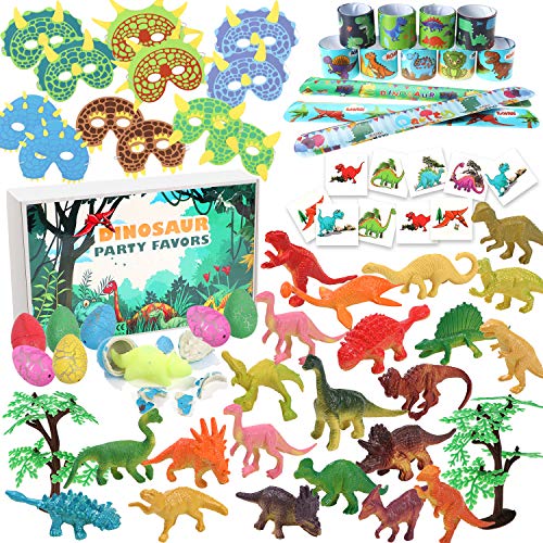 Tacobear Dinosaurios Fiesta Juguetes Huevo Dinosaurio Agua Figuras Dinosaurios Mascaras Slap Pulsera Dinosaurios Tatuaje Pegatina para Niños Dinosaurio Fiesta Cumpleaños Artículos