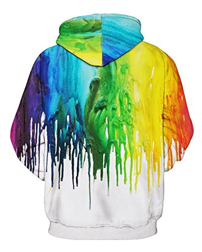 TAGVO Sudaderas con Capucha Impresas en 3D Unisex Novedad Sudadera Personalizada Jerseys Jerseys de Manga Larga Transpirable con Capucha con Bolsillo Elástico con Capucha para Hombres y Mujeres