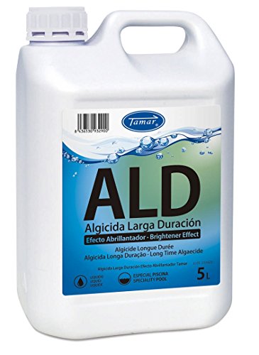 Tamar - Algicida Larga Duración con Efecto Abrillantador, Garrafa de 5 Litros.