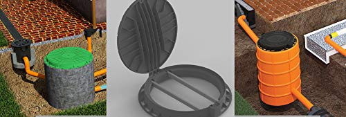 Tapa de pozo alcantarilla paso libre 600mm