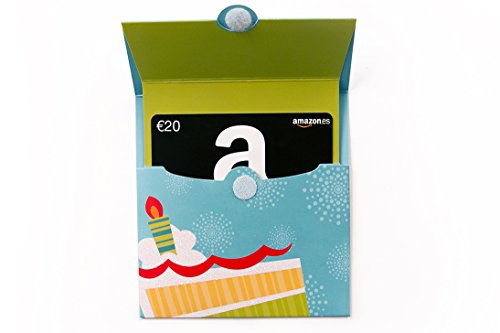 Tarjeta Regalo Amazon.es - €20 (Tarjeta Desplegable Cumpleaños)