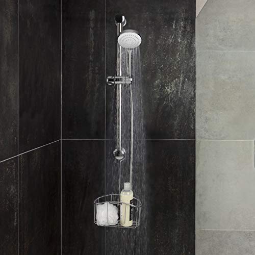 Tatay Marina - Kit Barra, Ducha de Mano + Flexo + Barra, Color Cromado