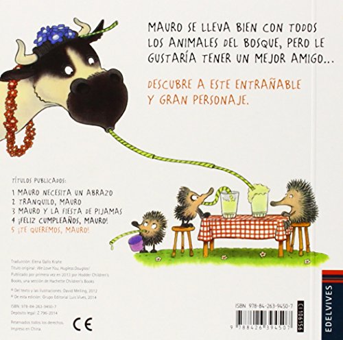 ¡Te queremos, Mauro!: 5 (Osito Mauro)