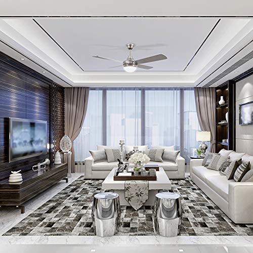 TECHBREY Ventilador de Techo Navy Niquel 60W Niquel