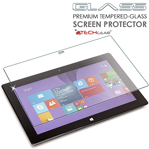 TECHGEAR Vidrio Compatible con Microsoft Surface 2 (Pulgada 10.6") - Auténtica Protector de Pantalla Vidro Templado