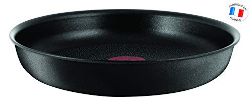Tefal Ingenio Expertise - Sartén de aluminio de 24 cm, antiadherente con extra de titanio, aptas para todo tipo de cocinas incluido inducción, compatible con mango extraíble