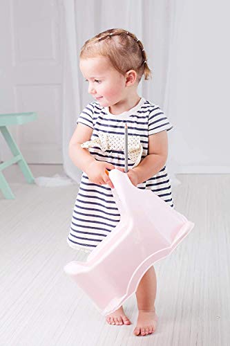 Tega Baby - Orinal infantil para entrenamiento de orinal, antideslizante y especialmente seguro, anatómico y ergonómico, de plástico de alta calidad, diseño: Peppa Pig - rosa