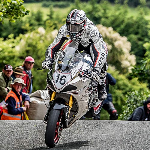 TELESIN - Soporte para casco de motocicleta para GoPro Hero 2018/6/5/4/3, Session, SJCAM, AKASO, Campark, Polaroid, Osmo Action, YI Action Casco de acción curvada