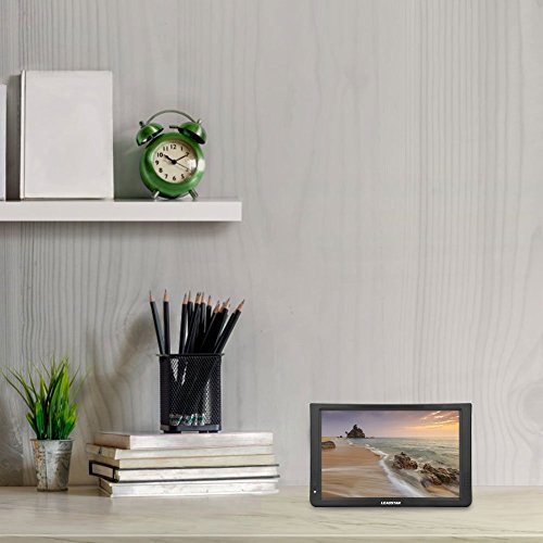 Televisor portatile HD 11.6 "TV sintonizzatore DVB-T2 / DVB-T digitale analogica atv schermo LCD con porta USB & SD / MMC, con batteria di ricarica, per Home Car en interni o all'aperto (EU)