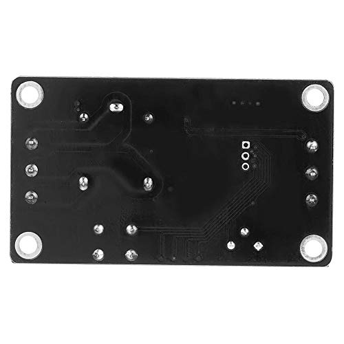 Temporizador Relé 5v 12v 24v Temporizador Ajustable Módulo de Relé de Retardo Disparador de Autobloqueo Controlador de Retardo Retardo de Encendido Apagado Módulo de Conmutación(DC12V)