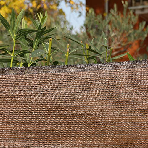 Tenax Malla Vista Oculta Opaca Soleado Corten 500 x 0,1 x 100 cm 1A150267