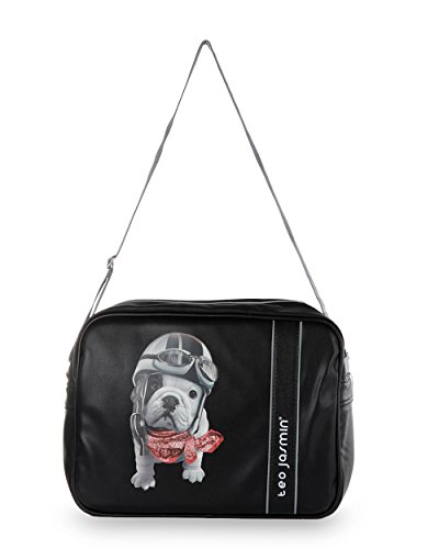 Teo Jasmin Trendy Dog Teo25496 Reporter Pu Noir
