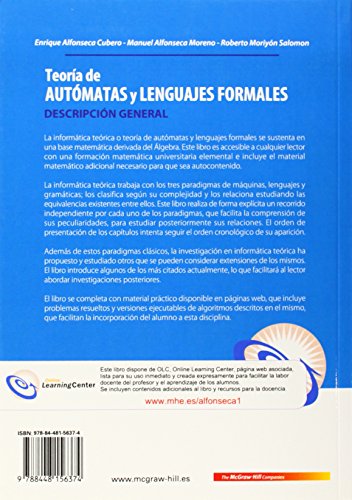 Teor{a de aut}matas y lenguajes formales
