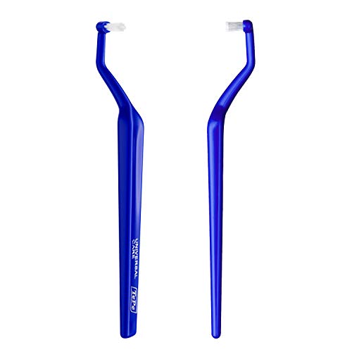TePe Universal Care - Cepillo unipenacho flexible para el cuidado de implantes y aparatos ortodónticos, Cuello moldeable, Colores aleatorios