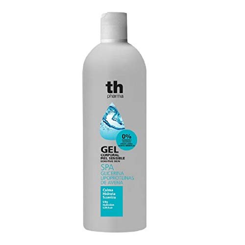 TH PHARMA GEL CORPORAL piel sensible, 750ml, spa glicerina y proteinas de avena