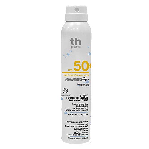 TH PHARMA SPRAY FOTOPROTECTOR 50+ TRANSPARENTE 200 ML