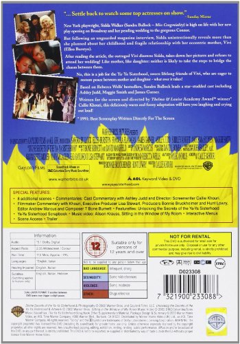 The Divine Secrets Of The Ya-Ya Sisterhood [Reino Unido] [DVD]