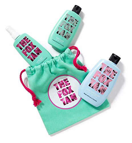 The Fox Tan THE TRIPLE THREAT – El Fox Tan Rapid Tanning Mist x 120 ml & The Fox Tan Rapid Tanning Elixir x 120 ml & The Fox Tan Sun Tan Sealer x 220 ml