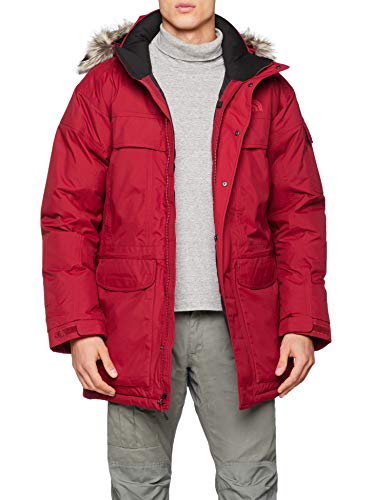 The North Face McMurdo - Chaqueta Impermeable, Hombre, Rojo (Rumba Red), L