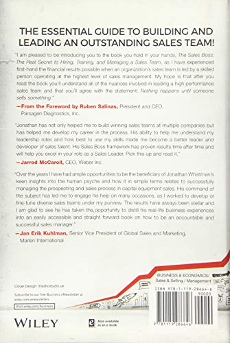 The Sales Boss: The Real Secret to Hiring, Training and Managing a Sales Team