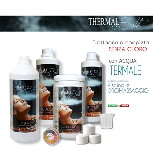 Thermal Bath Kit – Juego para tratamiento agua a base de agua termale para Spa con jacuzzi – Envío immediata