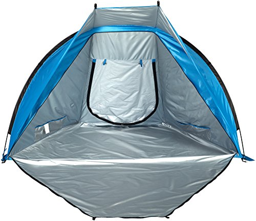 Tienda para playa con postes