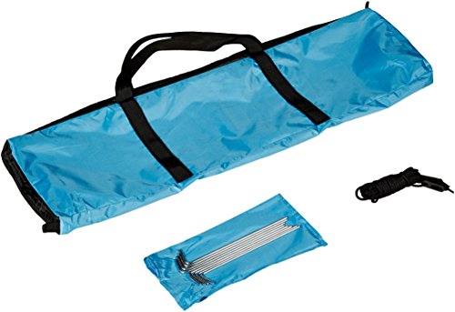 Tienda para playa con postes