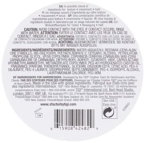 TIGI S-Factor Cera de Peinado - 100 gr