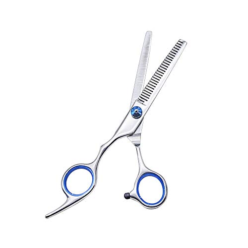 Tijeras de corte de pelo 10 en 1, tijeras profesionales para peluquería con maquinilla de afeitar de pelo, cepillo para el cuello, cepillo de pelo para peluquería, salón de uso doméstico