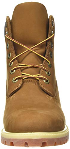 Timberland 6-Inch Premium Boot, Botas para Hombre, Marrón (Rust Nubuck), 41.5 EU