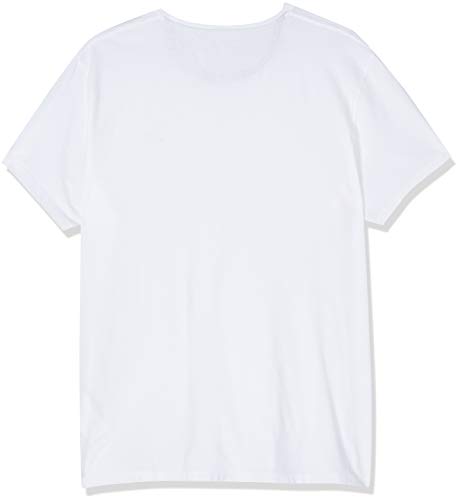 Timberland Dustan River Camiseta, Blanco (White 100), X-Large para Hombre