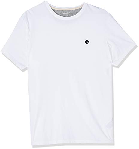 Timberland Dustan River Camiseta, Blanco (White 100), X-Large para Hombre