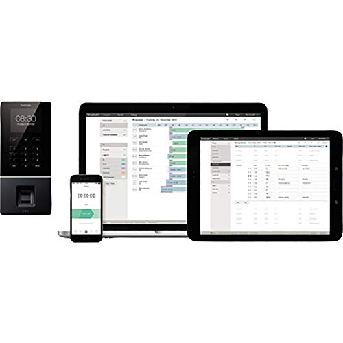 TimeMoto TM-626 - Terminal para fichar con huella dactilar, tarjeta o llave RFID y PIN. Hasta 200 usuarios. Incluye software TimeMoto PC - Garantiza el cumplimiento del nuevo art.34 del E.T.