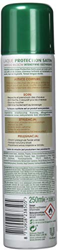 Timotei Laque Capillaire Protection Satin, Huiles Essentielles Naturelles, Look Coiffé-Décoiffé Tenue 24h 250ml