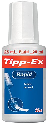 Tipp-Ex Rapid Fluid Corrector líquido, azul