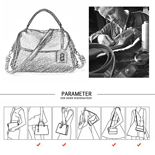 Tisdaini Bolsos Bandolera Mujer Bolsos de Mano Moda Bolsos Totes Bolsos pequeño Casual