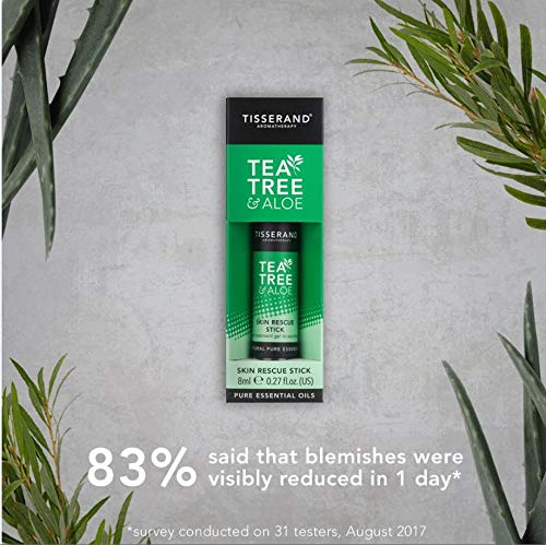 Tisserand - Palo de rescate de aromaterapia para árbol de té y aloe