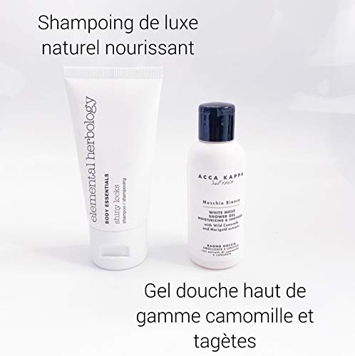 Titanium by FlightBox – Neceser completo – Premium – Neceser de viaje transparente – cosméticos para hombre