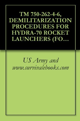 TM 750-262-4-6, DEMILITARIZATION PROCEDURES FOR HYDRA-70 ROCKET LAUNCHERS (FORM 2.75-INCH ROCKET LAUNCHERS) (USED W/ROTARY WING AIRCRAFT ARMAME SUBSYSTEMS) (English Edition)