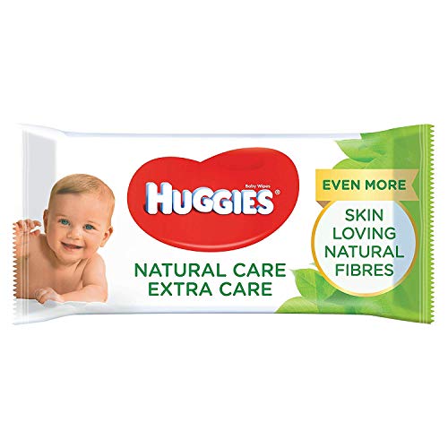 Toallitas de cuidado natural Huggies, cuidado extra para la piel