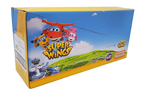 Toallitas húmedas infantiles Super Wings Caja con 10 packs de 20 toallitas cada uno. Cómodo tamaño pocket para llevar en bolsillo, viajes, mochila o bolso