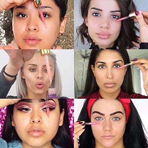 Toamen Aceite de oro rosa Elixir Esencia Cartilla de suero Esencia Oro rosa Elix volcánico (Multicolor)