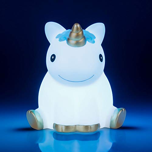 Tobar - Luz nocturna Unicorni - 1 unidad - Colores surtidos - Modelo n. 28998 - Material plástico